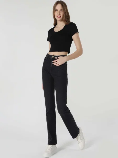 Джинси Colin’s комбінований верх чорний
