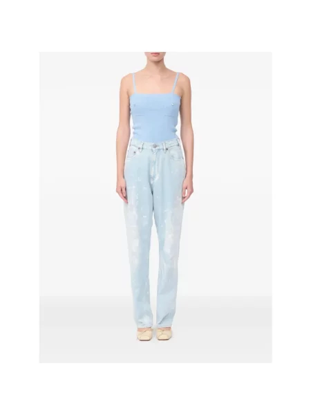 Jeansy Mm6 Maison Margiela niebieskie