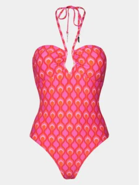 Seafolly Costum de baie Birds Of Paradise roz
