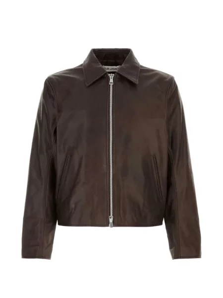 Geanta de piele Our Legacy maro