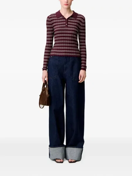 Top Claudie Pierlot tricotate violet