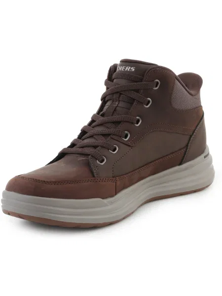 Félcipo Skechers barna
