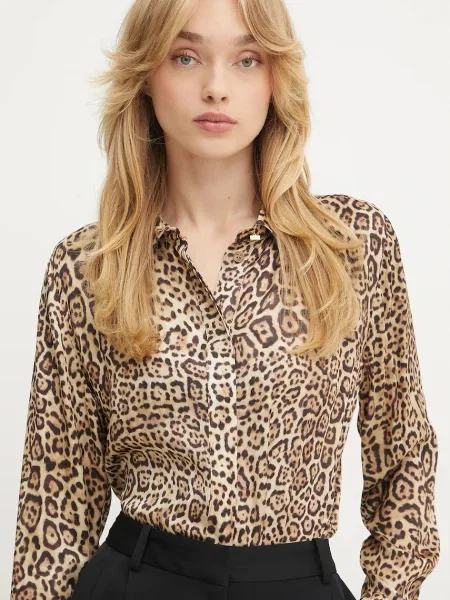 Сорочка Marciano by Guess MELISSA regular класичний комір бежевий