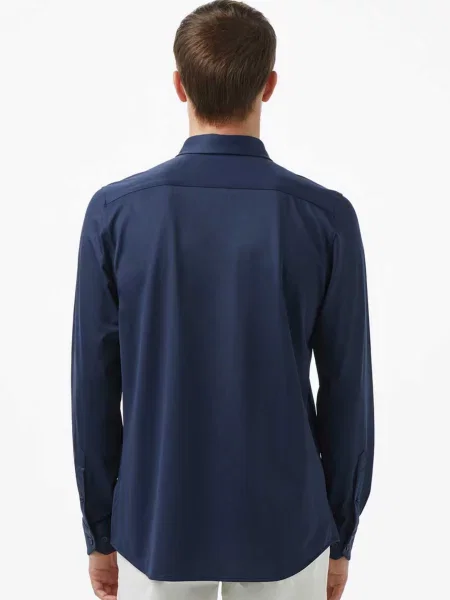 Рубашка Lacoste голубая