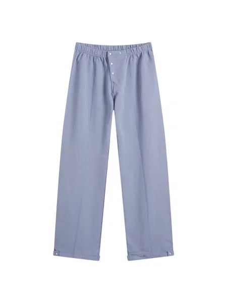 Spodnie bawełniane Fruity Booty frotte niebieski