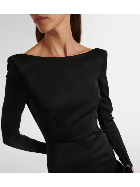 Rochie Alex Perry din satin negru