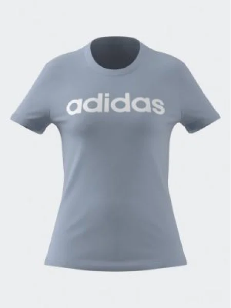 Póló Adidas autogrammal kék