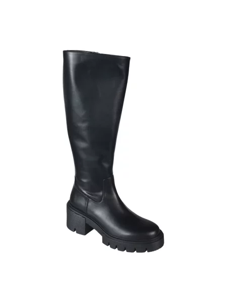 Kozaki Stuart Weitzman skórzane czarne