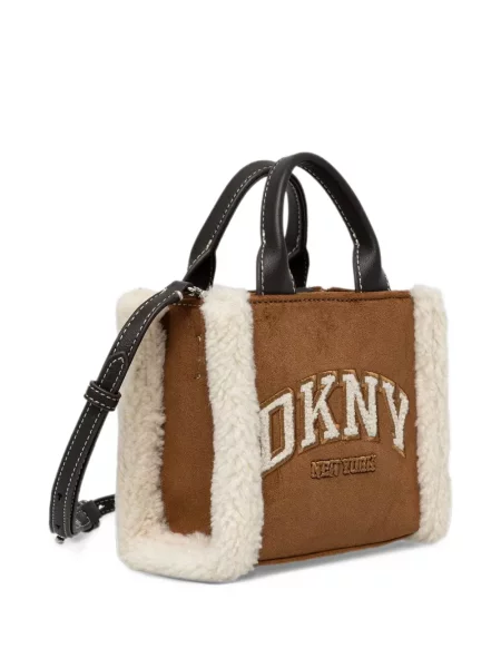 Чанта Dkny кафяво