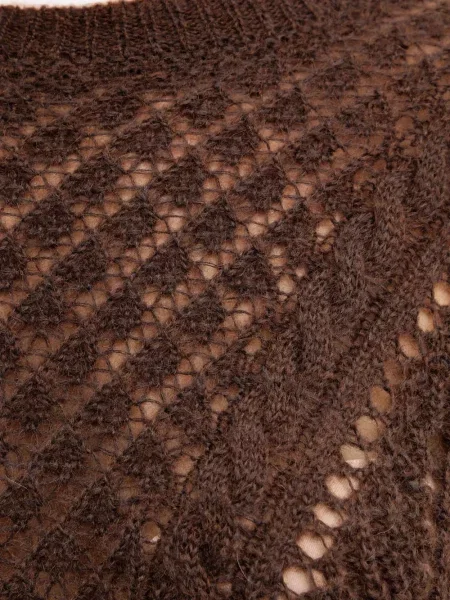 Pulover Twinset ajurat maro