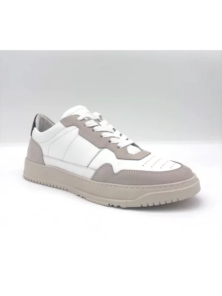 Sneakersy National Standard skórzane białe