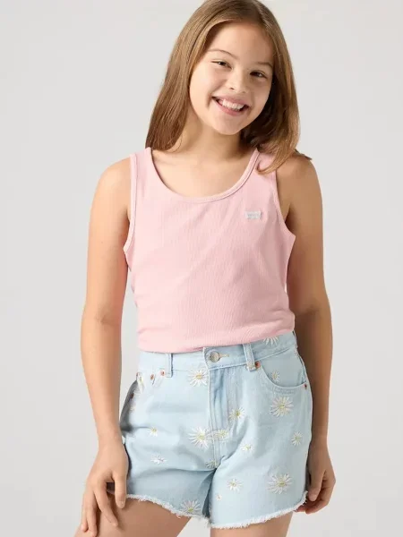 Dětské top Levi's růžový