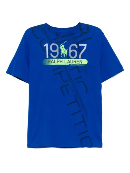 Koszulka polo dziecięca Polo Ralph Lauren niebieska