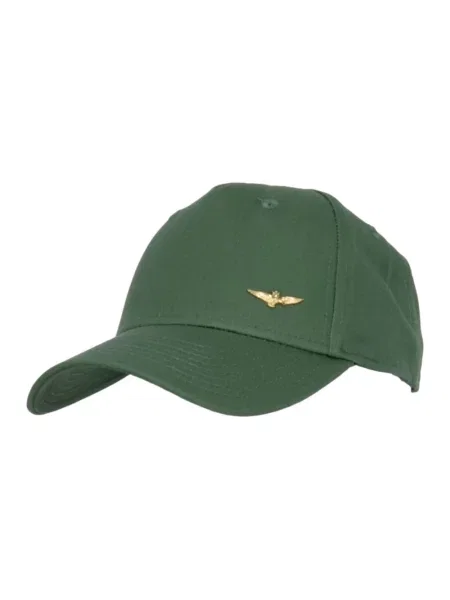 Czapka z daszkiem Aeronautica Militare z kapturem zielona