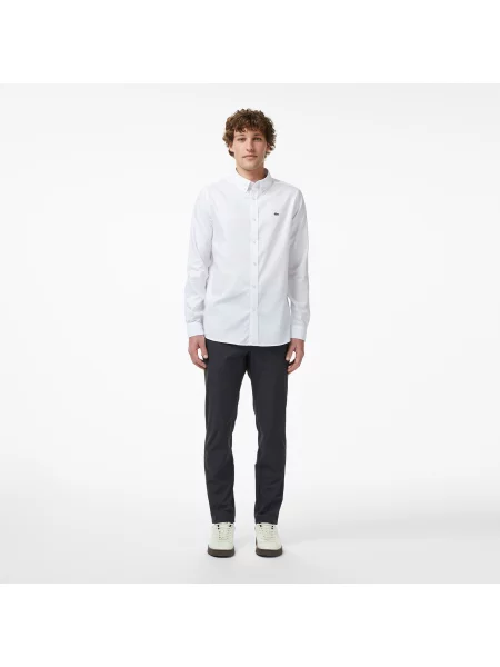 Lacoste Koszula Z Długim Rękawem biały