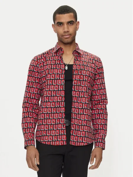Hugo Cămașă Ermo roșu