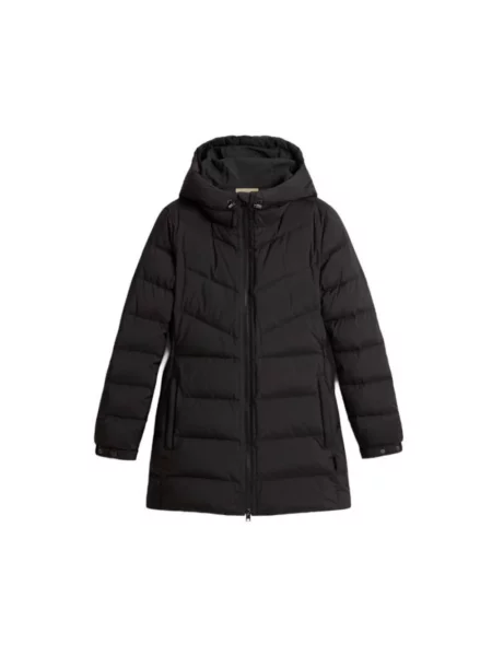 Kurtka puchowa Woolrich retro czarna