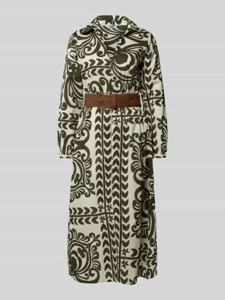 Sukienka midi z w talii Zabaione