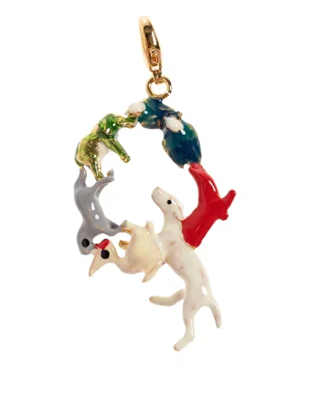 Pandantiv Marni cu imprimeu animal print