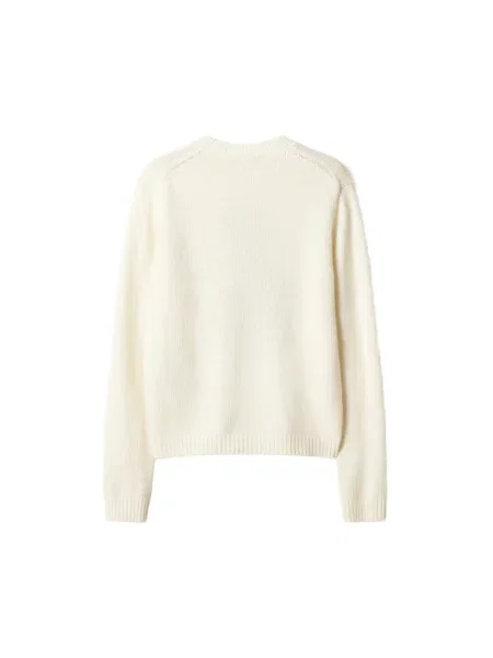 Sweter Maison Kitsune beżowy
