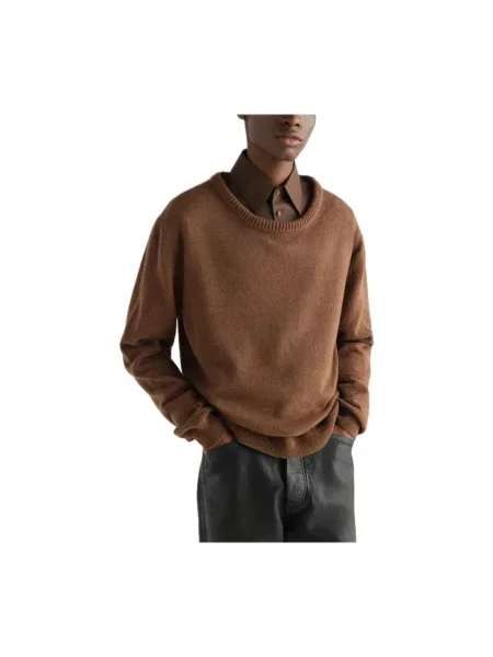 Sweter Lemaire brązowy