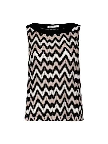 Wielobarwność top Betty & Co biały