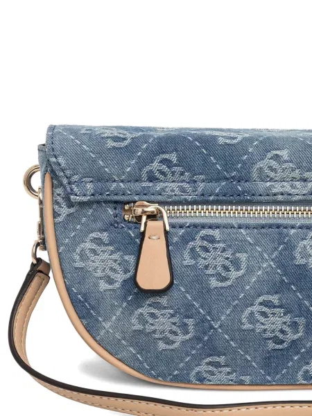 Geanta crossbody Guess albastru