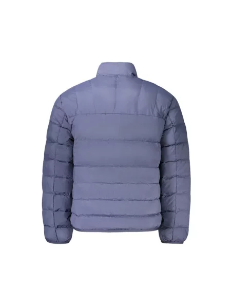 Kurtka Tommy Jeans z długim rękawem niebieska