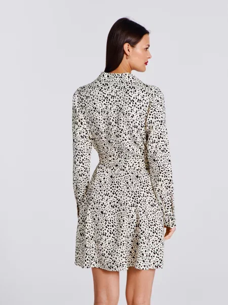 Мінісукня з візерунком різнобарвний