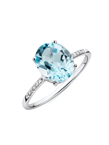 DIAMANT LETERNEL Inele argintiu