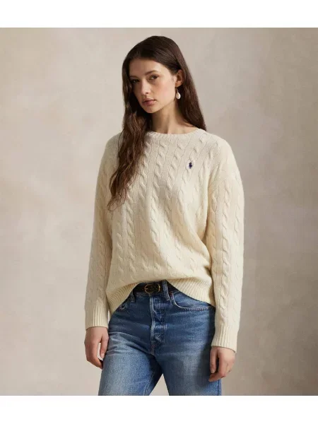 POLO RALPH LAUREN De lână pulover JULIANNA cu adaos de cașmir