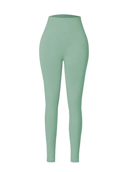 YEAZ Leggings FLEX mentă verde