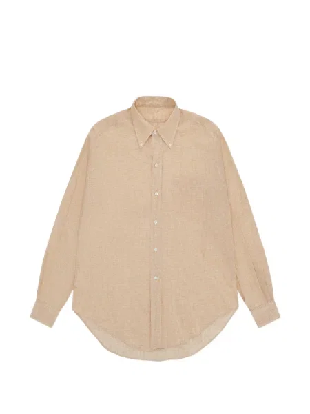 Kostkovaná košile Fortela žlutá