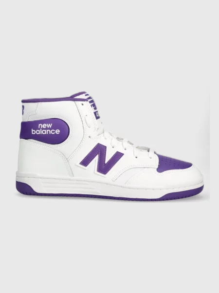 Кожени маратонки New Balance бяло