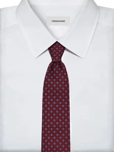 Kravata Ferragamo červená
