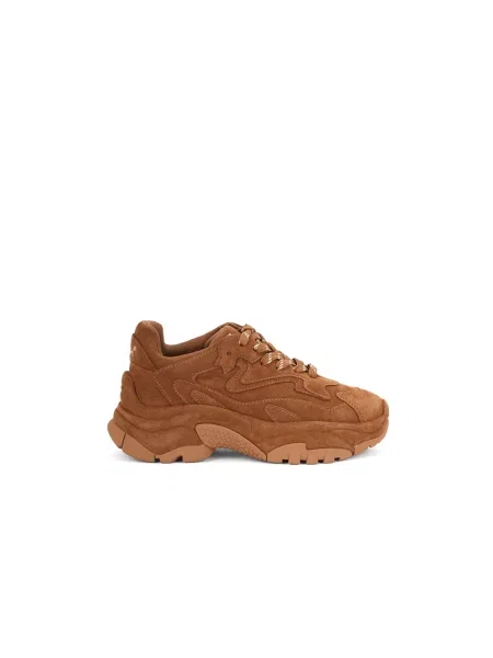 Sneakersy Ash Addict zamszowe brązowe