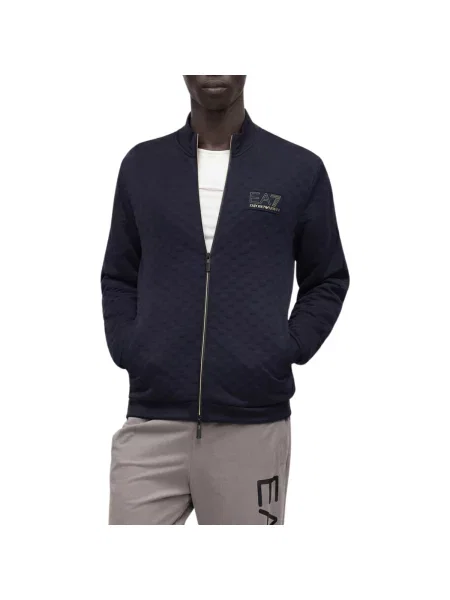 Mikina Emporio Armani Ea7 modrá