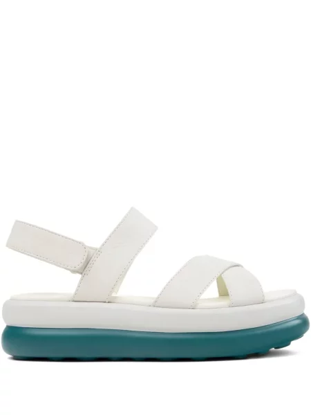Sandale Camper cu bretele alb
