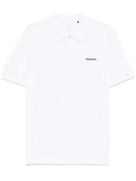 Polo Rossignol cu broderie alb