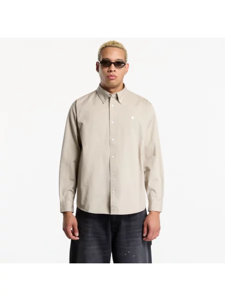 Риза Carhartt WIP L/S OG Madison Shirt UNISEX Fleur De Sel XL
