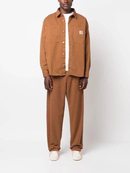 Kelnės Carhartt Wip ruda