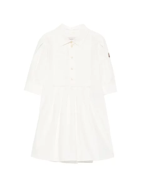 Sukienka dziecięca Moncler Enfant biała