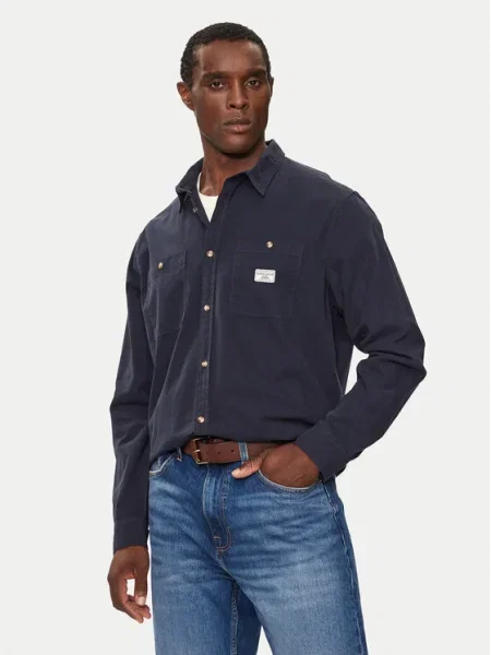 Guess Jeans Cămașă Bleumarin