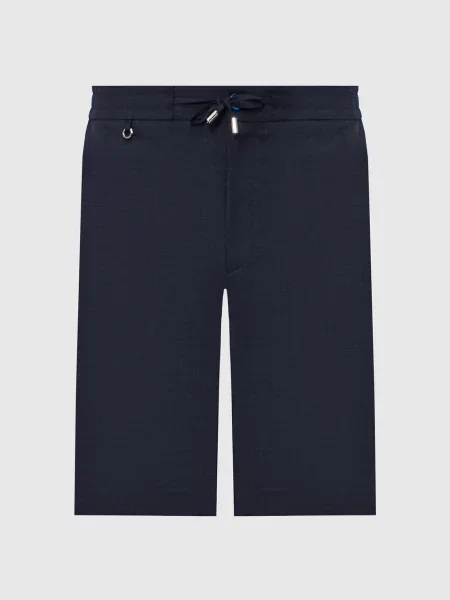 Шерстяные шорты Stefano Ricci синие