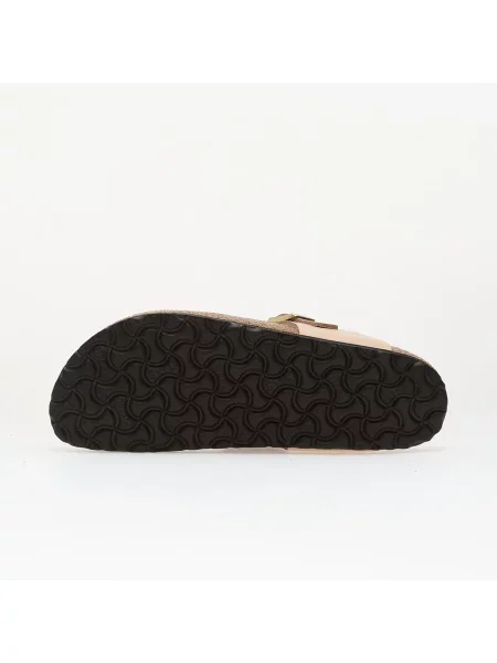 Virágos bőr vietnámi papucs Birkenstock rózsaszín