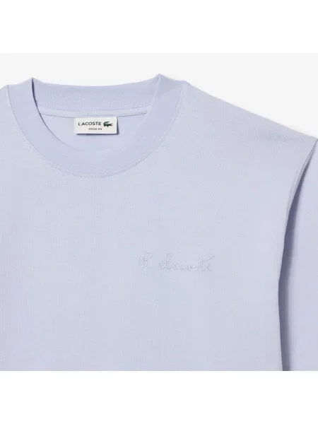 Футболка Lacoste голубая