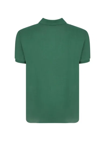 Поло тениска Polo Ralph Lauren бродирана зелено