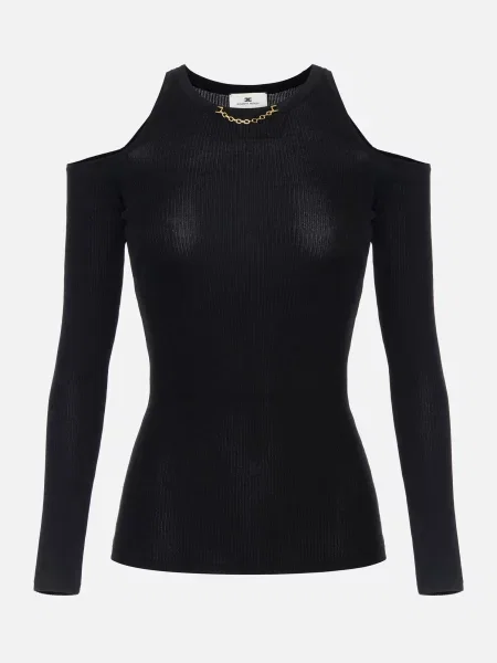 Свитер Elisabetta Franchi черный