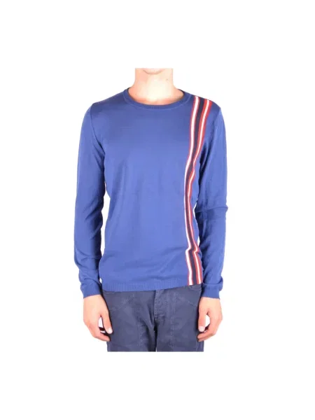Sweter Daniele Alessandrini niebieski