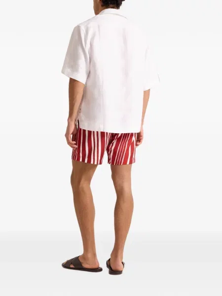 Tricou Orlebar Brown de in alb